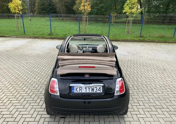 Fiat 500 cena 24900 przebieg: 101800, rok produkcji 2013 z Kraków małe 191